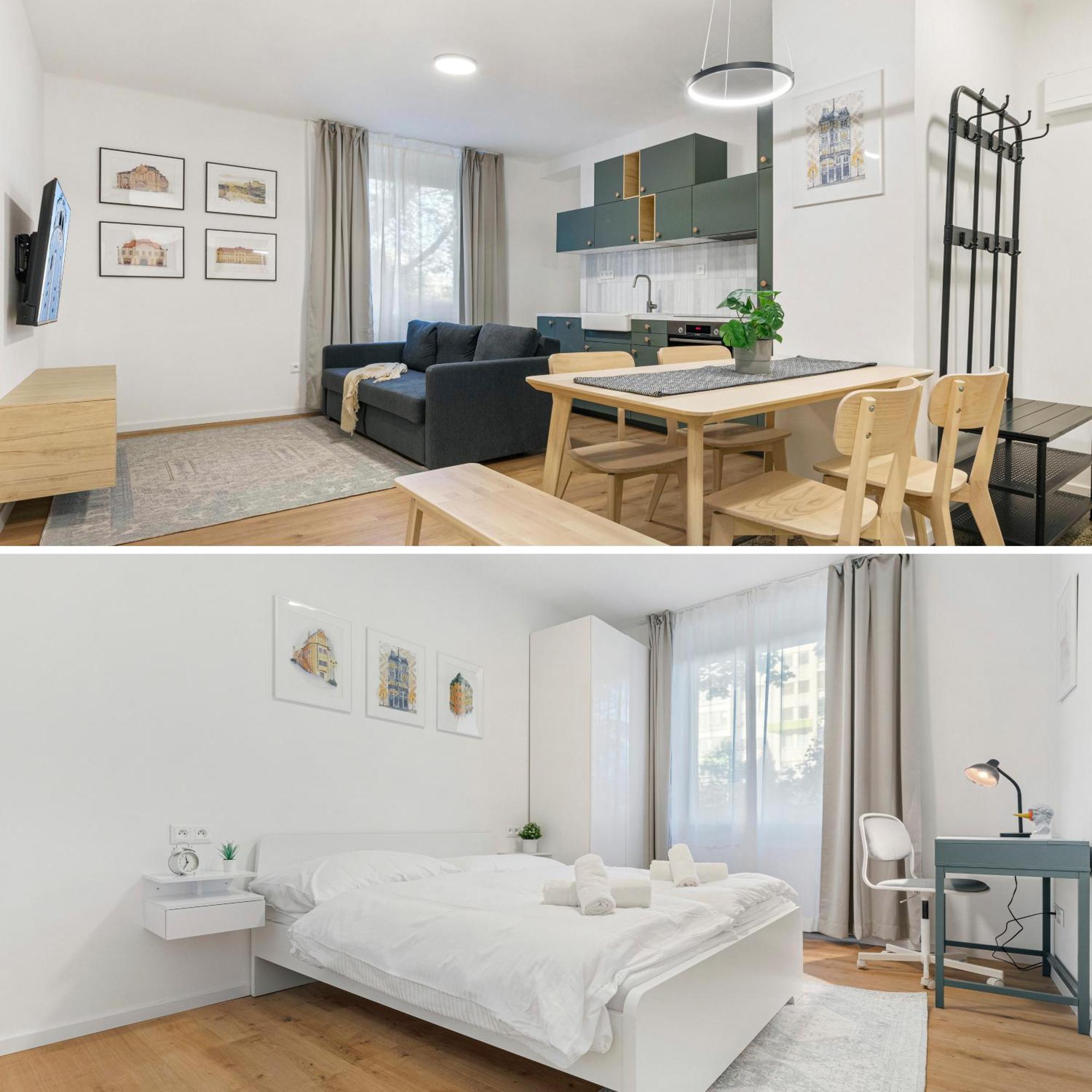 Bratislava Touch 2 Bedroom Apt Exteriör bild